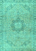 Persian Turquoise Traditional Rug, tr3292turq