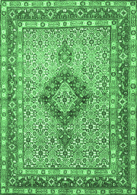 Persian Emerald Green Traditional Rug, tr3293emgrn
