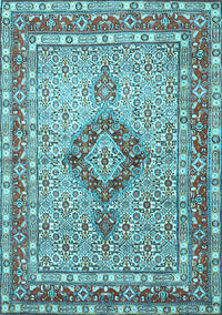 Persian Light Blue Traditional Rug, tr3293lblu