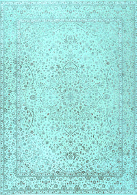 Persian Light Blue Traditional Rug, tr3294lblu