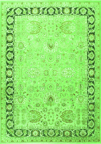 Persian Green Traditional Rug, tr3295grn