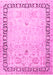 Persian Pink Traditional Rug, tr3295pnk