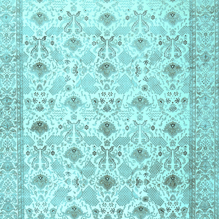 Persian Light Blue Traditional Rug, tr3296lblu