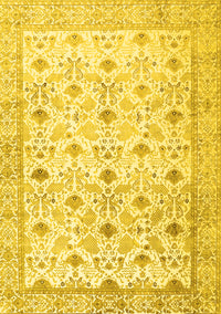 Persian Yellow Traditional Rug, tr3296yw