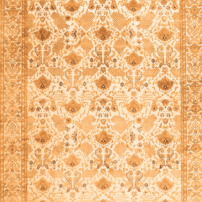 Persian Orange Traditional Rug, tr3296org