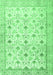 Persian Emerald Green Traditional Rug, tr3296emgrn