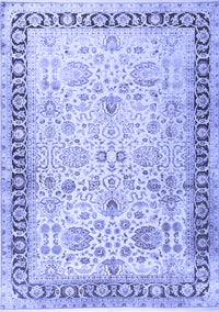 Persian Blue Traditional Rug, tr3297blu