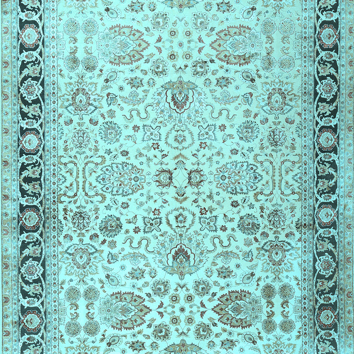 Persian Light Blue Traditional Rug, tr3297lblu