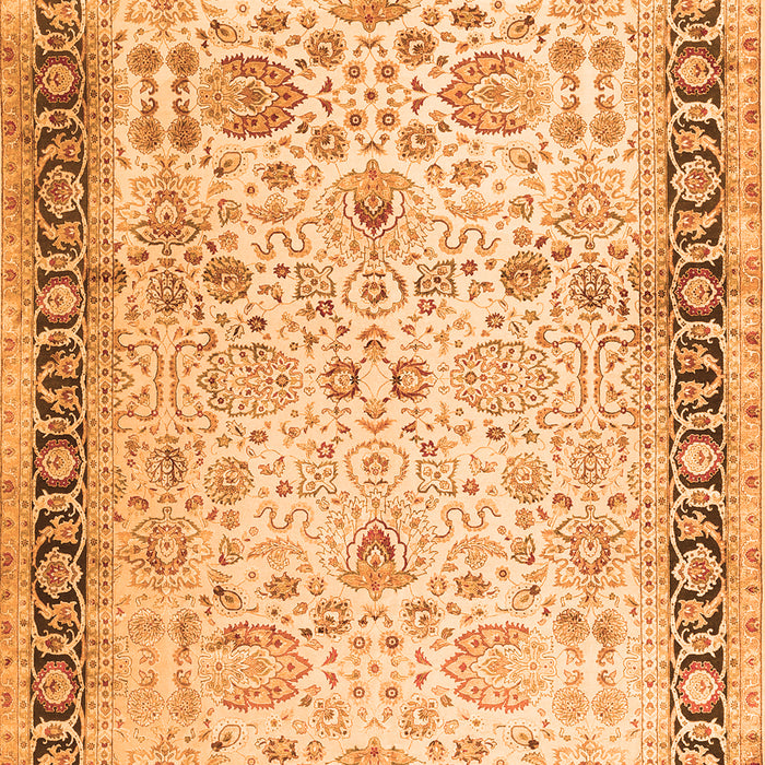 Persian Orange Traditional Rug, tr3297org