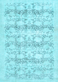Persian Light Blue Traditional Rug, tr3298lblu