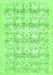 Persian Green Traditional Rug, tr3298grn