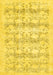 Persian Yellow Traditional Rug, tr3298yw