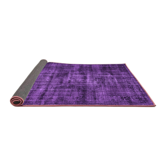 Sideview of Persian Purple Bohemian Rug, tr3299pur