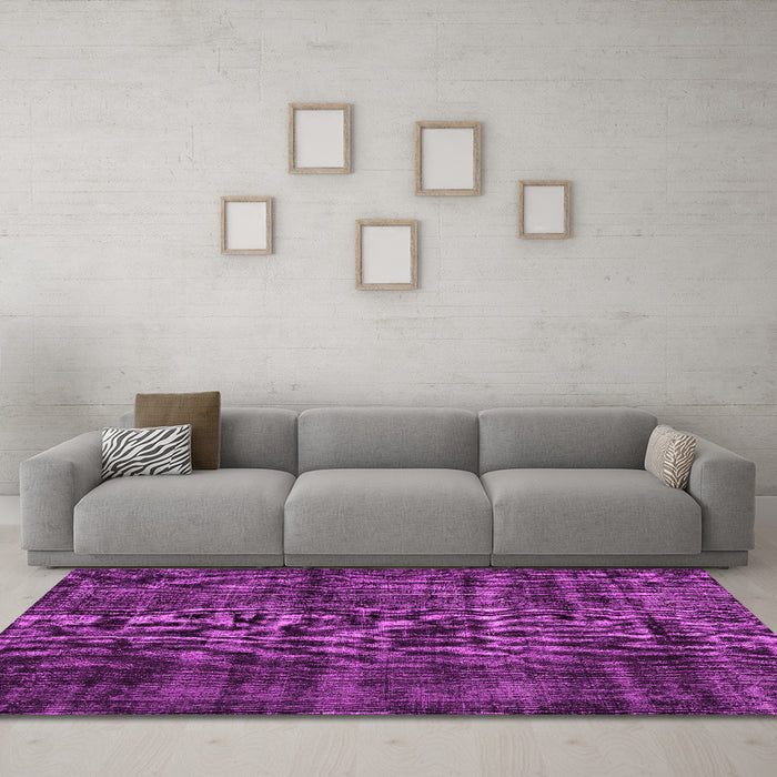 Machine Washable Persian Pink Bohemian Rug in a Living Room, wshtr3299pnk