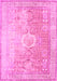 Persian Pink Traditional Rug, tr329pnk