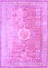 Persian Purple Traditional Rug, tr329pur