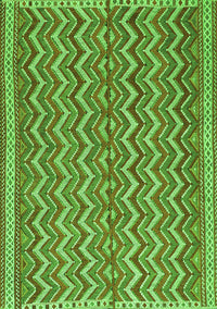 Southwestern Green Country Rug, tr32grn