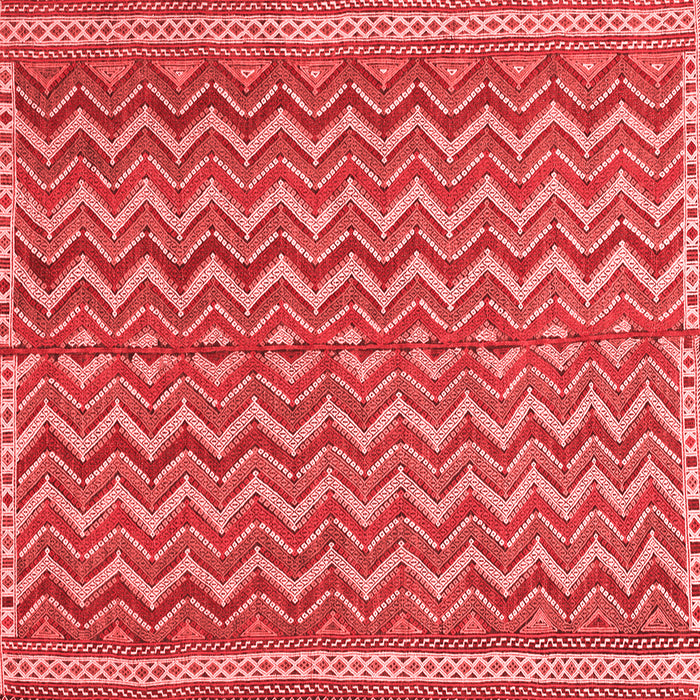 Machine Washable Southwestern Red Country Rug, wshtr32red