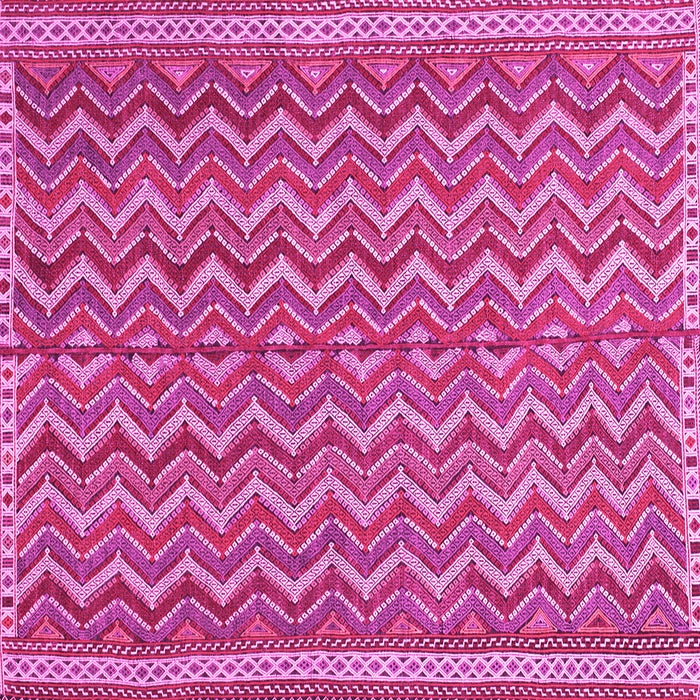 Square Southwestern Pink Country Rug, tr32pnk
