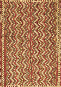 Southwestern Brown Country Rug, tr32brn