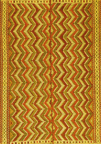 Southwestern Yellow Country Rug, tr32yw