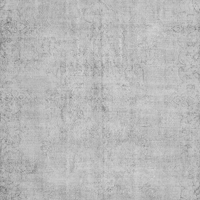 Serging Thickness of Machine Washable Persian Gray Traditional Rug, wshtr3300gry