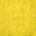 Square Persian Yellow Traditional Rug, tr3300yw