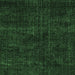 Square Machine Washable Persian Emerald Green Bohemian Area Rugs, wshtr3301emgrn