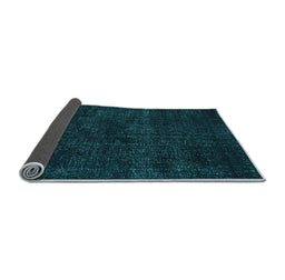 Sideview of Persian Light Blue Bohemian Rug, tr3301lblu