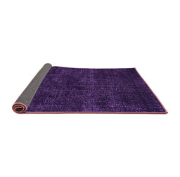 Sideview of Persian Purple Bohemian Rug, tr3301pur