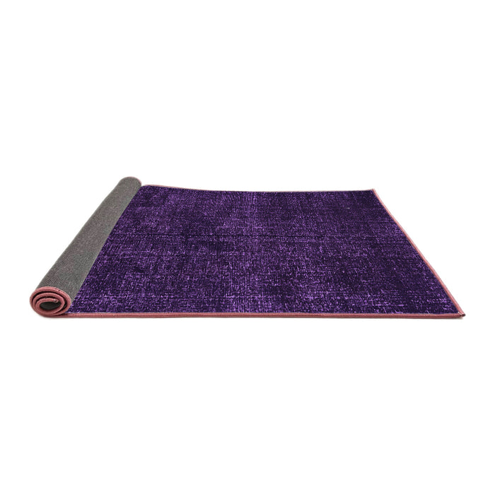 Sideview of Persian Purple Bohemian Rug, tr3301pur