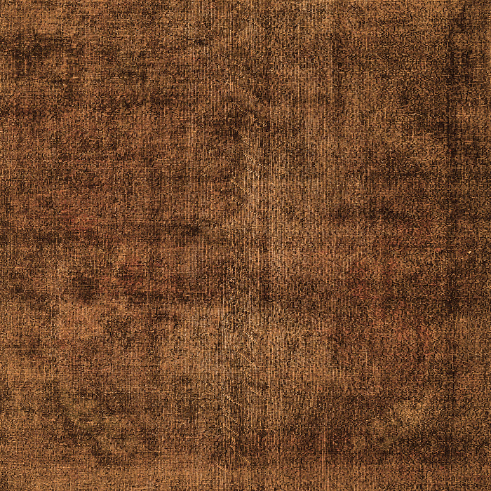 Serging Thickness of Persian Orange Traditional Rug, tr3302org