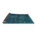 Sideview of Persian Light Blue Traditional Rug, tr3302lblu