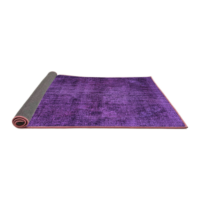 Sideview of Persian Purple Traditional Rug, tr3302pur