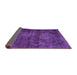 Sideview of Persian Purple Traditional Rug, tr3302pur