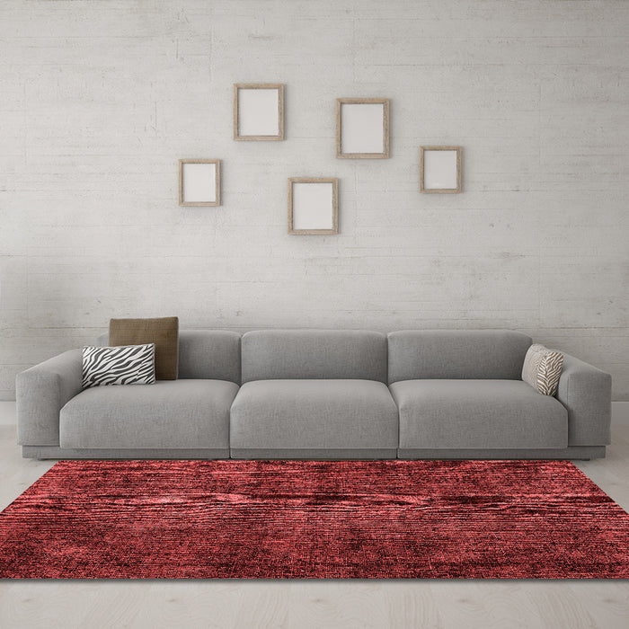 Traditional Red Washable Rugs