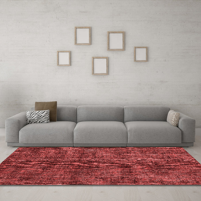 Traditional Red Washable Rugs