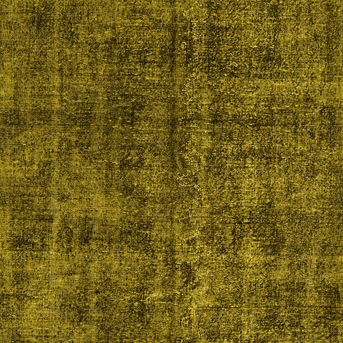 Machine Washable Persian Yellow Traditional Rug, wshtr3303yw