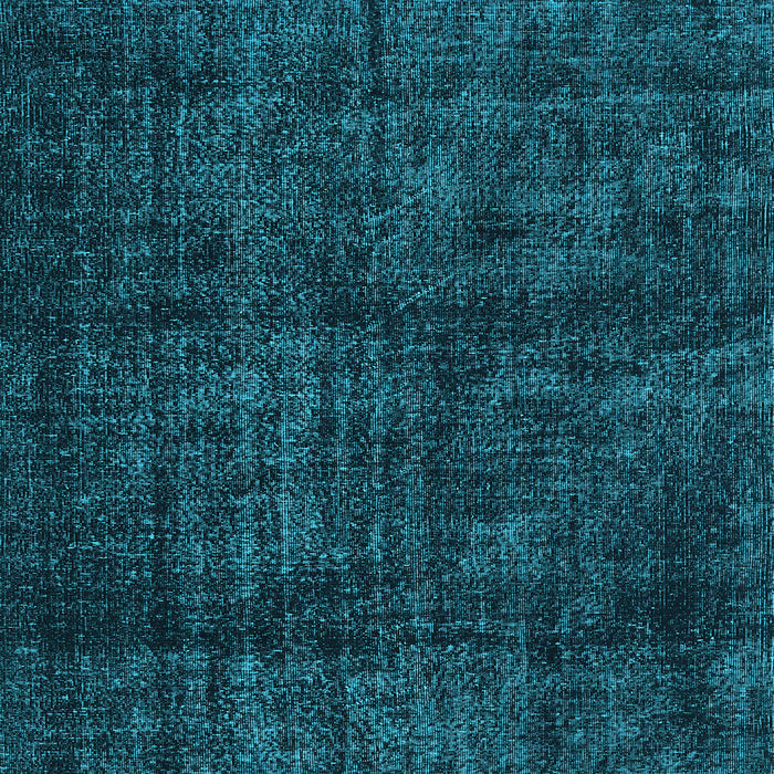 Square Machine Washable Persian Light Blue Bohemian Rug, wshtr3304lblu
