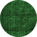 Square Persian Green Bohemian Rug, tr3304grn