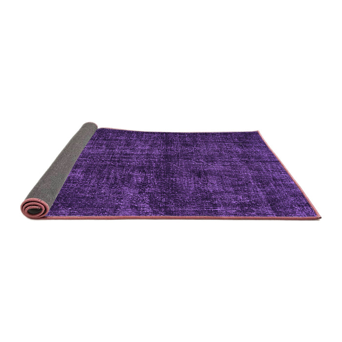 Sideview of Persian Purple Bohemian Rug, tr3304pur
