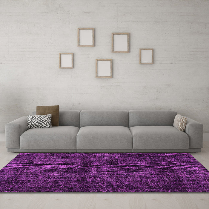 Machine Washable Persian Pink Bohemian Rug in a Living Room, wshtr3304pnk