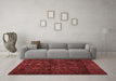 Bohemian Red Washable Rugs