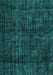 Machine Washable Persian Turquoise Bohemian Area Rugs, wshtr3304turq