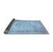 Sideview of Persian Light Blue Bohemian Rug, tr3305lblu