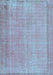 Persian Light Blue Bohemian Rug, tr3306lblu