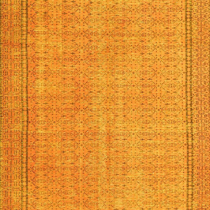 Machine Washable Persian Yellow Bohemian Rug, wshtr3306yw