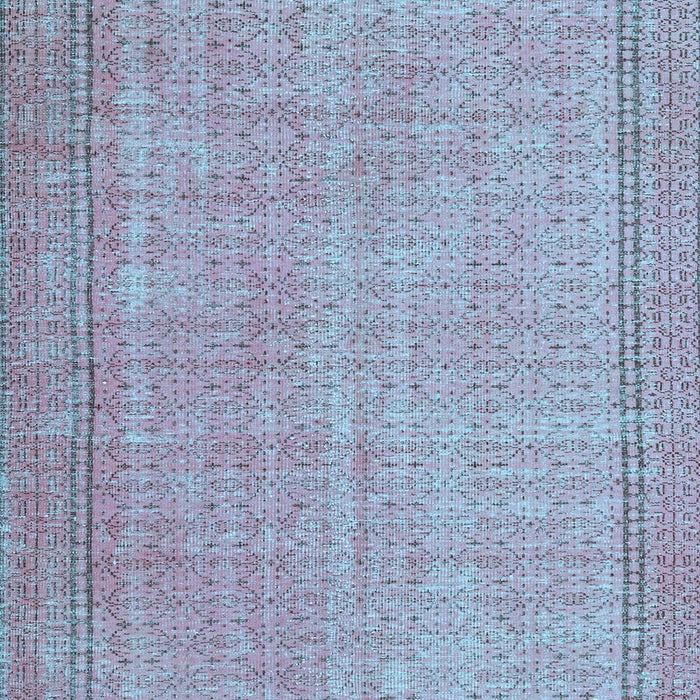 Machine Washable Persian Light Blue Bohemian Rug, wshtr3306lblu