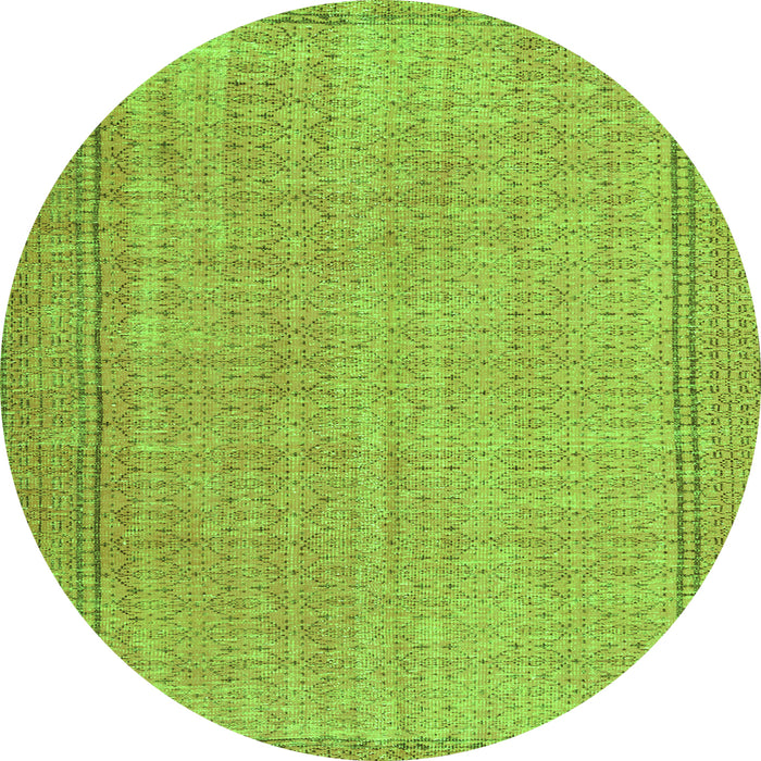 Machine Washable Persian Green Bohemian Area Rugs, wshtr3306grn