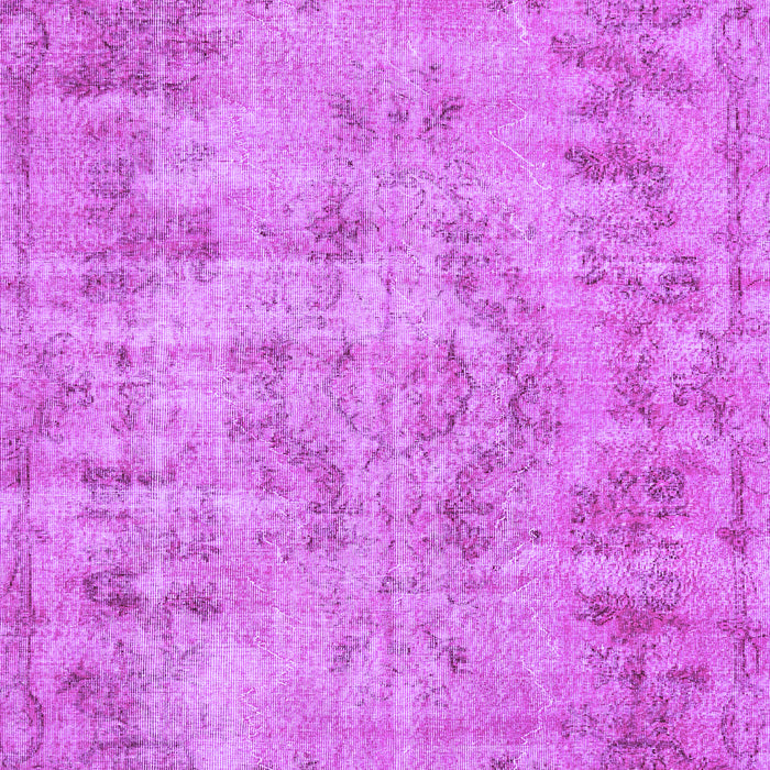 Machine Washable Persian Purple Traditional Area Rugs, wshtr3307pur